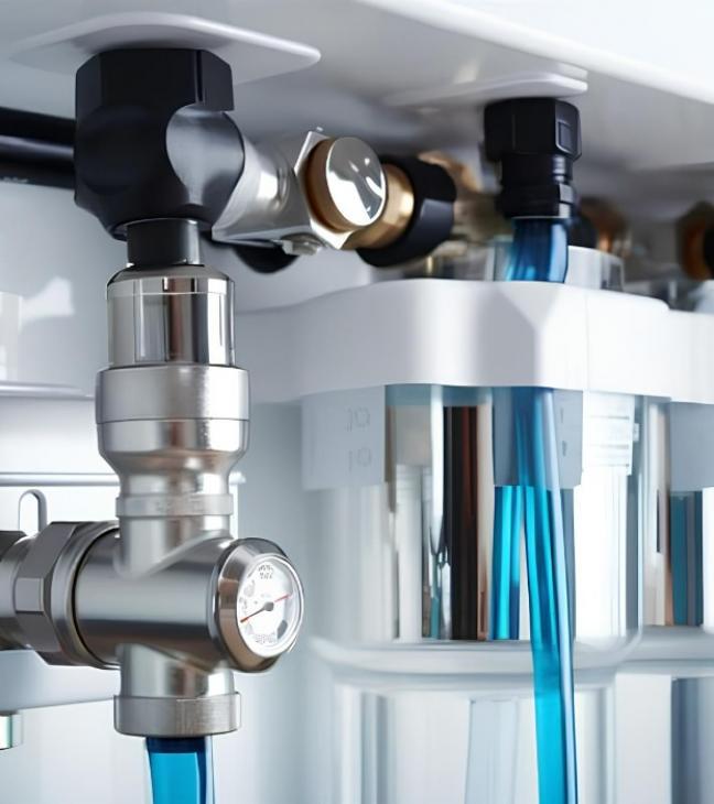 Installation d'adoucisseur d'eau